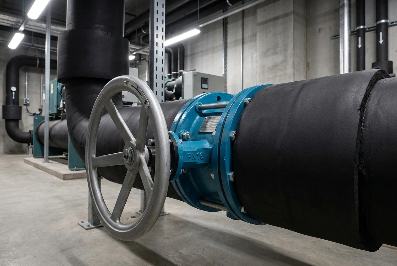 Butterfly Valve ในระบบ HVAC