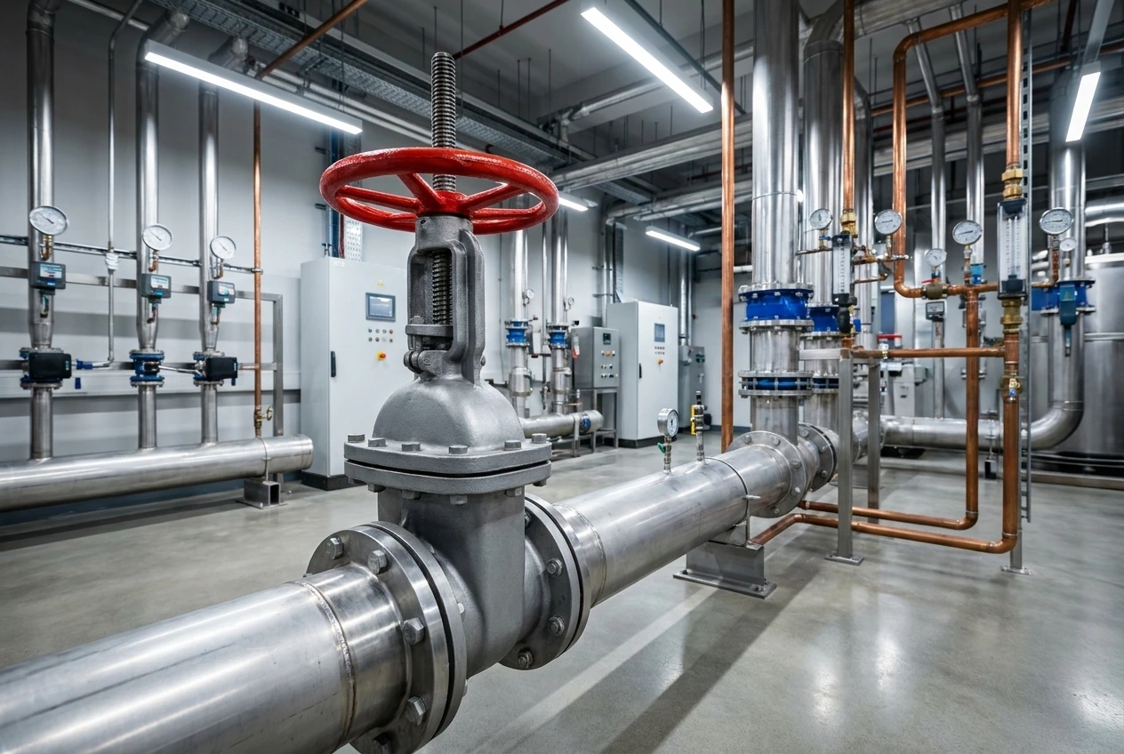 Gate Valve ในระบบน้ำประปาและอาคาร