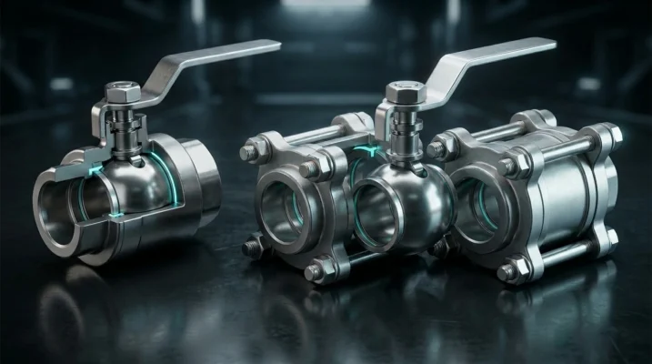 Ball Valve 2PC vs 3PC
