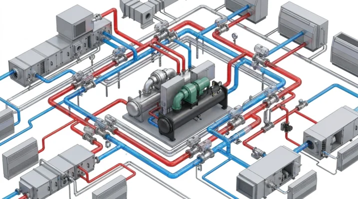 3-Way Ball Valve ในระบบ HVAC