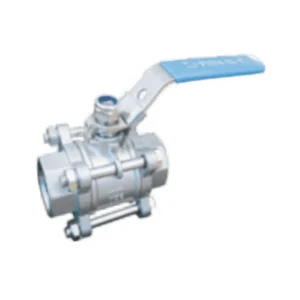 FIDA BS-3A (บอลวาล์วสแตนเลสสามชิ้นแบบเกลียว รูเต็ม - 1000 PSI WOG)