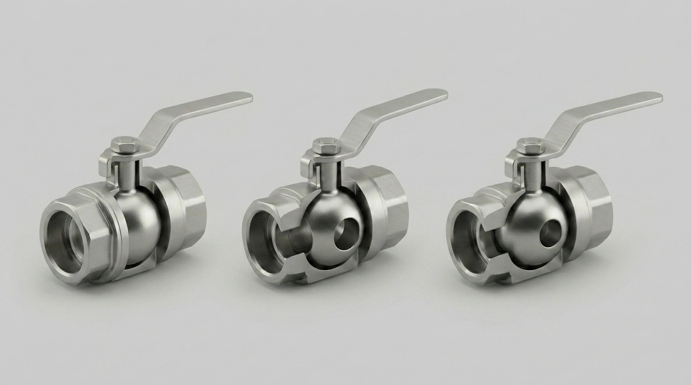 steps of ball valve