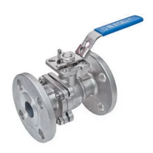 ARITA SMBA-F204 / SMBA-F216 With Mounting Pad (มินิบอลวาล์วสแตนเลสหน้าแปลน มีฐานยึดหัวขับ - ANSI 150)