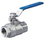 WELL Series 201R (บอลวาล์วสแตนเลสสองชิ้นแบบเกลียว รูลด - 1000 PSI WOG)