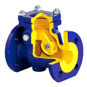 ZETKAMA FIG.302 (เช็ควาล์วสวิงเหล็กหล่อ ปลายหน้าแปลน - Swing Check Valve)
