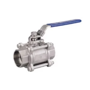 WELL SW316 (บอลวาล์วสแตนเลสสามชิ้นแบบสวมเชื่อม - Socket Weld 1000 PSI WOG)